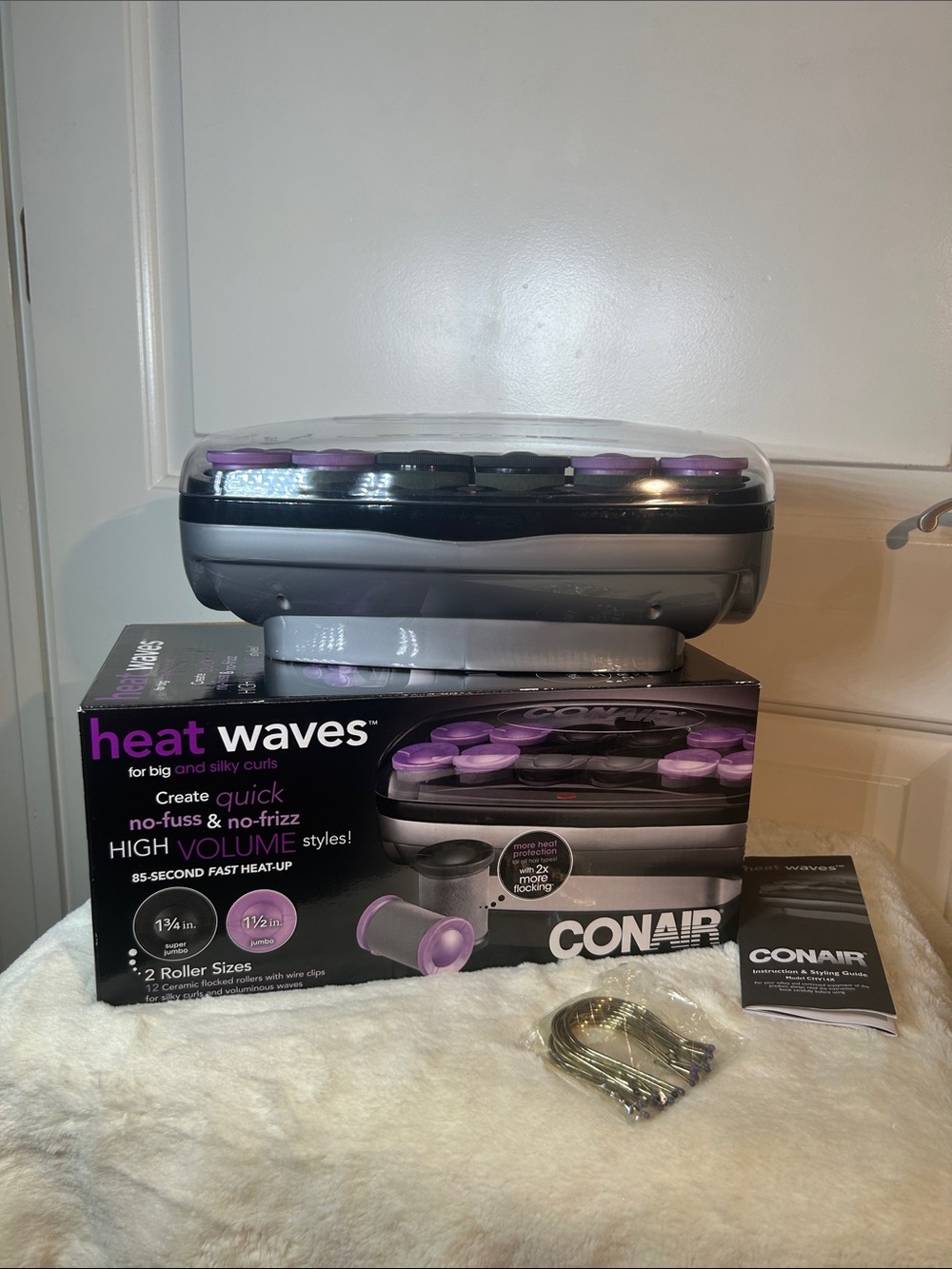 New! Conair Heat Waves Purple - 1
